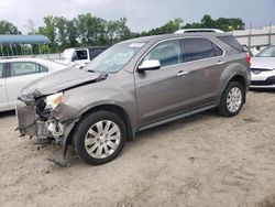 Salvage cars for sale at Spartanburg, SC auction: 2010 Chevrolet Equinox LTZ