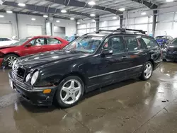 Salvage cars for sale from Copart Ham Lake, MN: 2002 Mercedes-Benz E 320 4matic