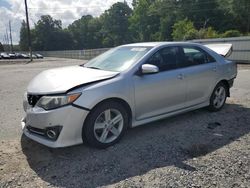 Salvage cars for sale at Gaston, SC auction: 2012 Toyota Camry Base