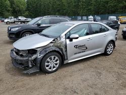 Salvage cars for sale at Graham, WA auction: 2021 Toyota Corolla LE