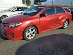 Salvage cars for sale at Rancho Cucamonga, CA auction: 2012 Toyota Corolla Base