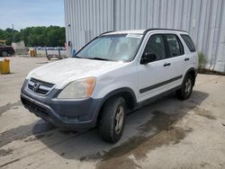 Salvage cars for sale at Windsor, NJ auction: 2002 Honda CR-V LX