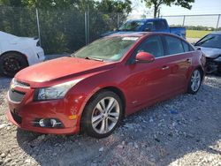 Salvage cars for sale at Cicero, IN auction: 2012 Chevrolet Cruze LTZ