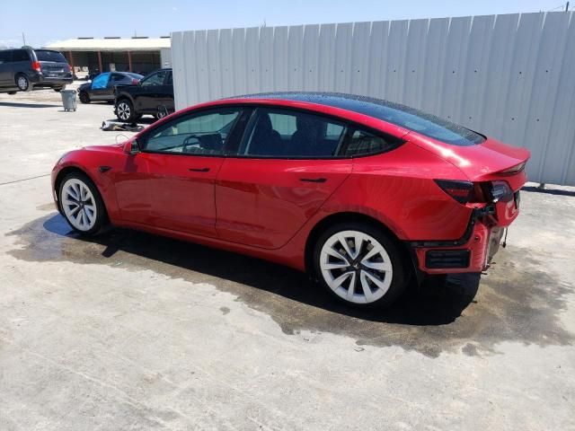 2022 Tesla Model 3