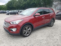 Salvage cars for sale from Copart North Billerica, MA: 2013 Hyundai Santa FE Limited