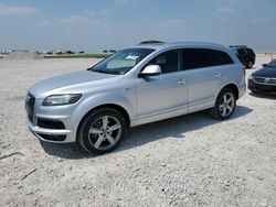 Salvage cars for sale at Temple, TX auction: 2015 Audi Q7 Prestige