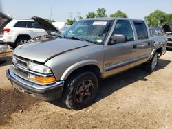 Chevrolet salvage cars for sale: 2002 Chevrolet S Truck S10