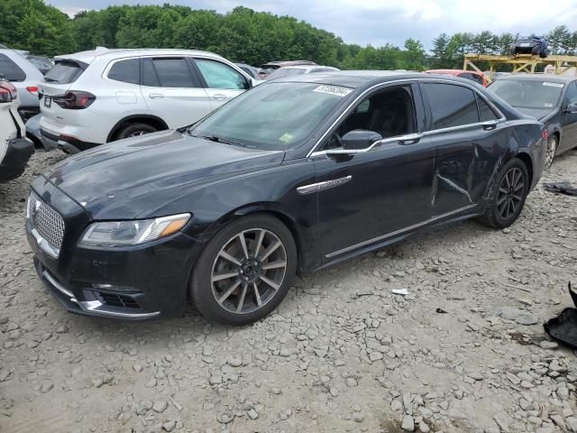 2018 Lincoln Continental Reserve