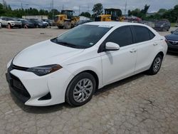 Salvage cars for sale at Cahokia Heights, IL auction: 2017 Toyota Corolla L