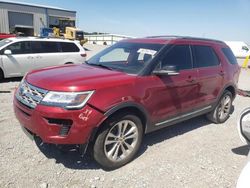 Ford salvage cars for sale: 2018 Ford Explorer XLT