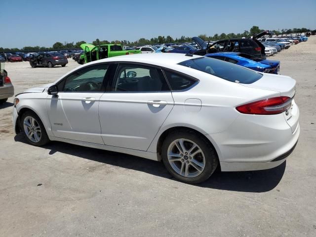 2018 Ford Fusion S Hybrid