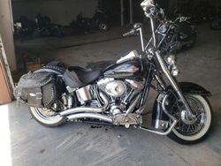 Salvage motorcycles for sale at Fort Wayne, IN auction: 2006 Harley-Davidson Flstc