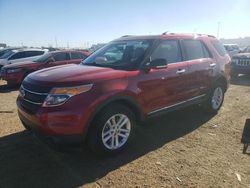 Salvage cars for sale at Brighton, CO auction: 2015 Ford Explorer XLT