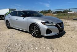 Salvage cars for sale at Grand Prairie, TX auction: 2021 Nissan Maxima SV