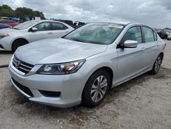 Salvage cars for sale at West Palm Beach, FL auction: 2013 Honda Accord LX