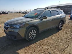 Salvage cars for sale at Brighton, CO auction: 2022 Subaru Outback Premium