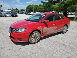 Nissan salvage cars for sale: 2017 Nissan Sentra S