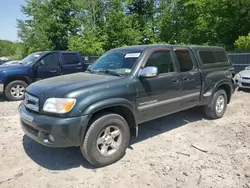 Salvage trucks for sale at Candia, NH auction: 2005 Toyota Tundra Access Cab SR5
