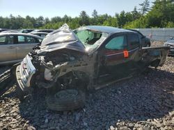 Salvage trucks for sale at Windham, ME auction: 2015 GMC Canyon SLE