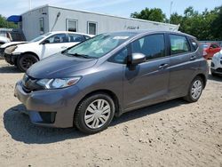 Salvage cars for sale from Copart Lyman, ME: 2015 Honda FIT LX