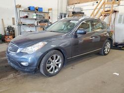 Salvage cars for sale at Ham Lake, MN auction: 2010 Infiniti EX35 Base