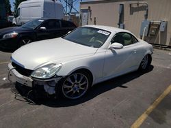 Salvage cars for sale at Hayward, CA auction: 2002 Lexus SC 430