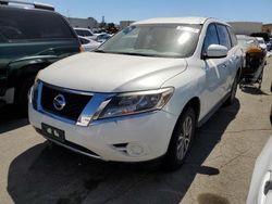 Salvage cars for sale at Martinez, CA auction: 2013 Nissan Pathfinder S