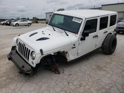 Jeep salvage cars for sale: 2017 Jeep Wrangler Unlimited Sahara