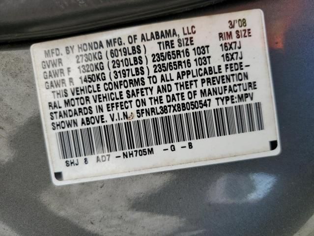 2008 Honda Odyssey EXL