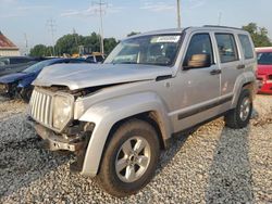 Salvage cars for sale from Copart Columbus, OH: 2012 Jeep Liberty Sport