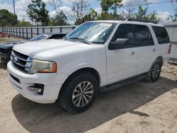 Salvage cars for sale at Riverview, FL auction: 2015 Ford Expedition XLT