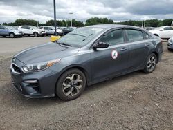 Salvage cars for sale from Copart East Granby, CT: 2019 KIA Forte FE