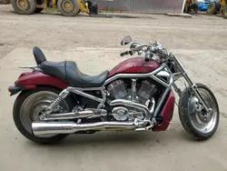 Salvage motorcycles for sale at Rapid City, SD auction: 2004 Harley-Davidson Vrsca