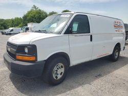 Salvage trucks for sale at Assonet, MA auction: 2011 Chevrolet Express G2500