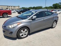 Salvage cars for sale at Wilmer, TX auction: 2013 Hyundai Elantra GLS