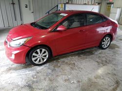 Salvage cars for sale at Fort Pierce, FL auction: 2013 Hyundai Accent GLS