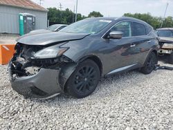 Salvage cars for sale at Columbus, OH auction: 2019 Nissan Murano S