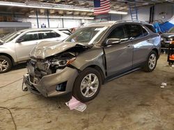 Salvage cars for sale at Wheeling, IL auction: 2018 Chevrolet Equinox Premier