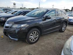 Salvage cars for sale at Dyer, IN auction: 2017 Acura RDX