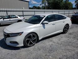 Salvage cars for sale at Gastonia, NC auction: 2019 Honda Accord Sport