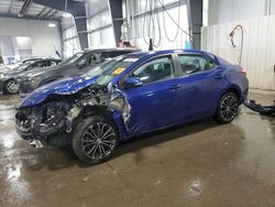 Salvage cars for sale at Ham Lake, MN auction: 2014 Toyota Corolla L