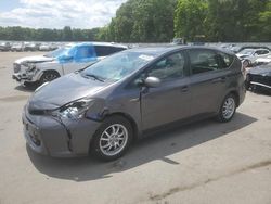 Salvage cars for sale at Glassboro, NJ auction: 2016 Toyota Prius V