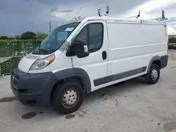 Dodge salvage cars for sale: 2018 Dodge RAM Promaster 1500 1500 Standard