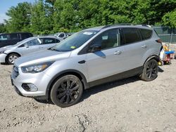 Salvage cars for sale at Candia, NH auction: 2017 Ford Escape SE