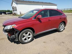 Salvage cars for sale at Portland, MI auction: 2010 Lexus RX 350