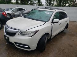 Acura mdx Technology salvage cars for sale: 2014 Acura MDX Technology