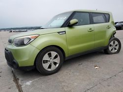 Salvage cars for sale at Grand Prairie, TX auction: 2015 KIA Soul