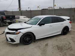 Salvage cars for sale at Los Angeles, CA auction: 2022 Honda Civic Sport