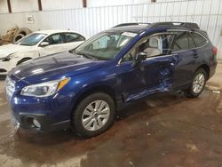 Salvage cars for sale at Lansing, MI auction: 2015 Subaru Outback 2.5I Premium