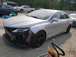 Salvage cars for sale at Seaford, DE auction: 2016 Lincoln MKZ